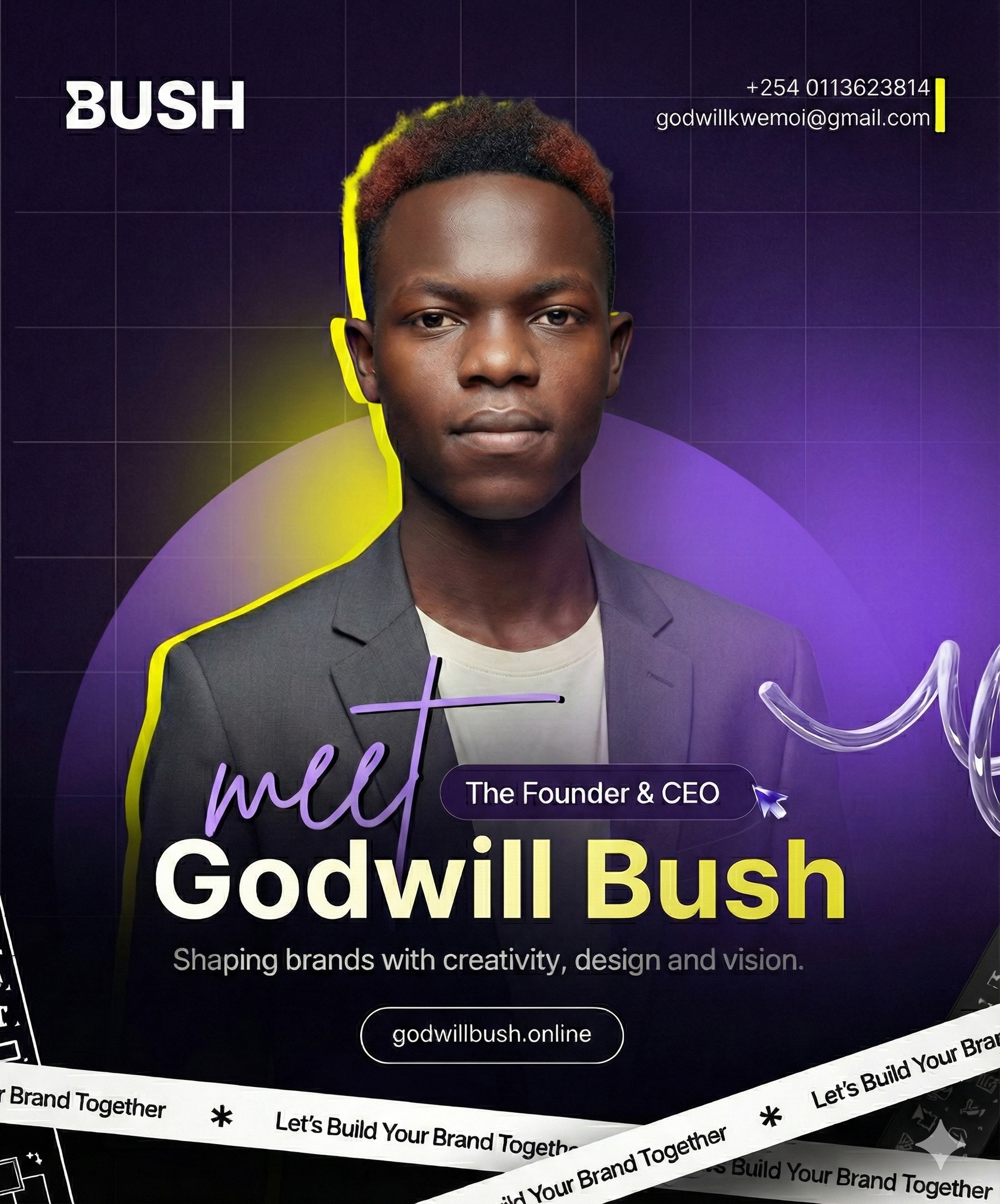 Godwill Bush - Professional Portrait